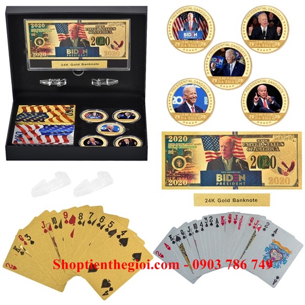 Hộp quà tặng kỷ niệm Tổng Thống Mỹ Joe Biden - SP005334